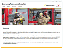 Tablet Screenshot of emergencyresponderinfo.com